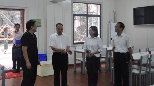吴彦承副厅长来我院检查指导安全生产工作