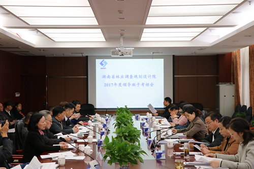 我院举行2017年度院领导班子述职述廉述德考核会