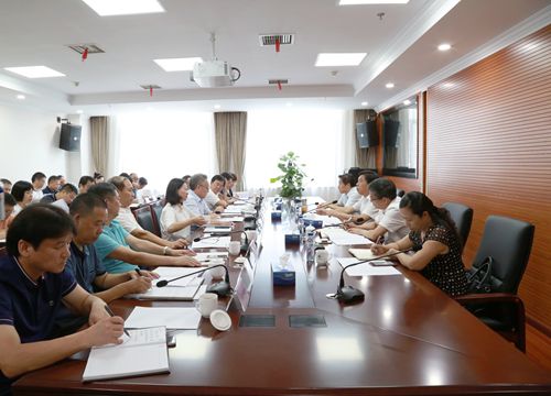 厅党组书记 厅长胡长清同志来院调研工作