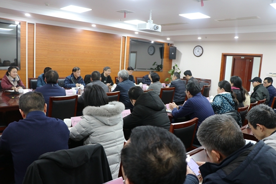 彭顺喜副局长新春看望慰问我院干部职工