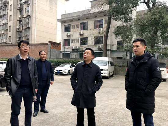 吴剑波副局长带队督查尚林苑春节前安全生产和综合治理工作