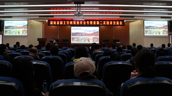 湖南省国土空间规划学会专项规划专委会2020年第二次技术交流会在我院召开
