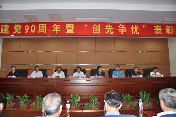 我院隆重召开庆祝建党90周年